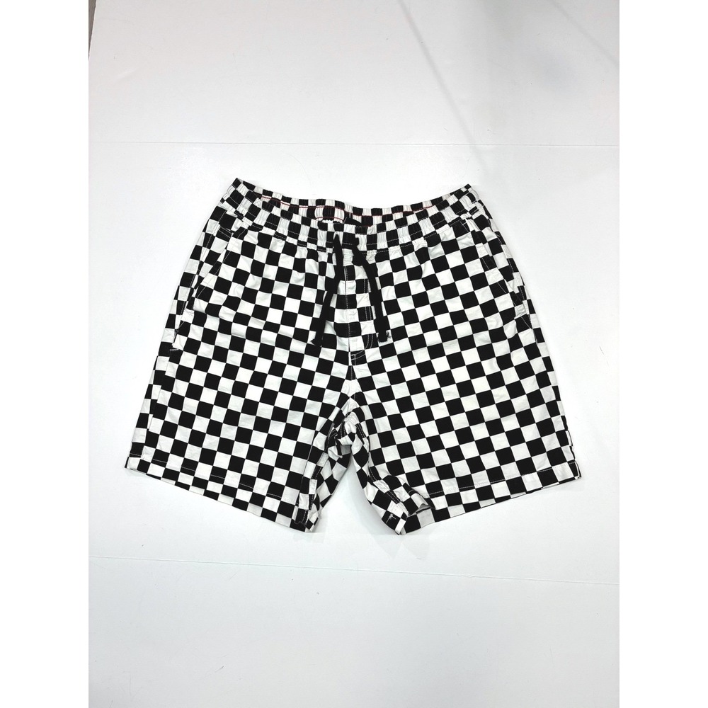 Solddd Vans Range Elastic Relaxed Fit Shorts Mens Medium Blac